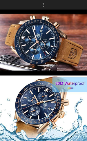 Planet Gates Silicone Gold Blue B Men Watches Brand Luxury Silicone Strap Waterproof Sport Quartz Chronograph Military Watch Men Clock Relogio Masculino