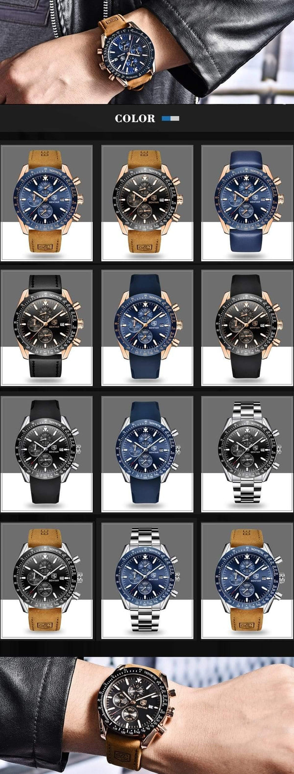 Planet Gates Silicone Gold Blue B Men Watches Brand Luxury Silicone Strap Waterproof Sport Quartz Chronograph Military Watch Men Clock Relogio Masculino