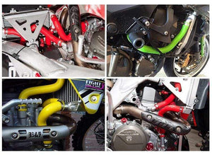 Planet Gates Silicone Radiator Coolant Hose Kit For YAMAHA  YZF250 YZ250F YZ 250 F 2002 2003 2004 2005