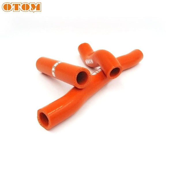 Planet Gates Silicone Radiator Hose LY-001 For KTM SX250 XC250 XC-W300 XC300 HUSQVARNA TC250 TE250 TE300 TX300 ORANGE