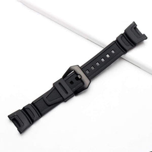 Planet Gates Silicone Rubber waterproof Strap for Casio sgw-100 watchbands Smart watches accessories Strap Bracelet