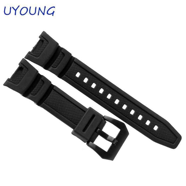 Planet Gates Silicone Rubber waterproof Strap for Casio sgw-100 watchbands Smart watches accessories Strap Bracelet