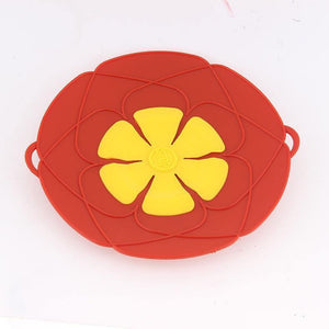 Silicone Spill Cover 2color Household Waterproof Dustproof Splashproof Boiling Cover Kitchen Barbecue Tools cooking pot