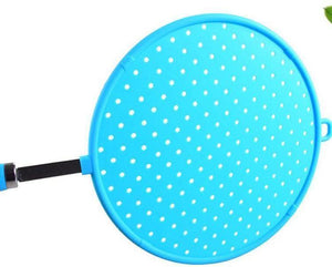 Silicone Splatter Screen 10/11/12/13 inch Lid Spill Stopper Cover Guard Set for Cooking/Frying pan/Cast iron skillet/Pot Use