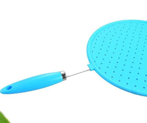 Silicone Splatter Screen 10/11/12/13 inch Lid Spill Stopper Cover Guard Set for Cooking/Frying pan/Cast iron skillet/Pot Use