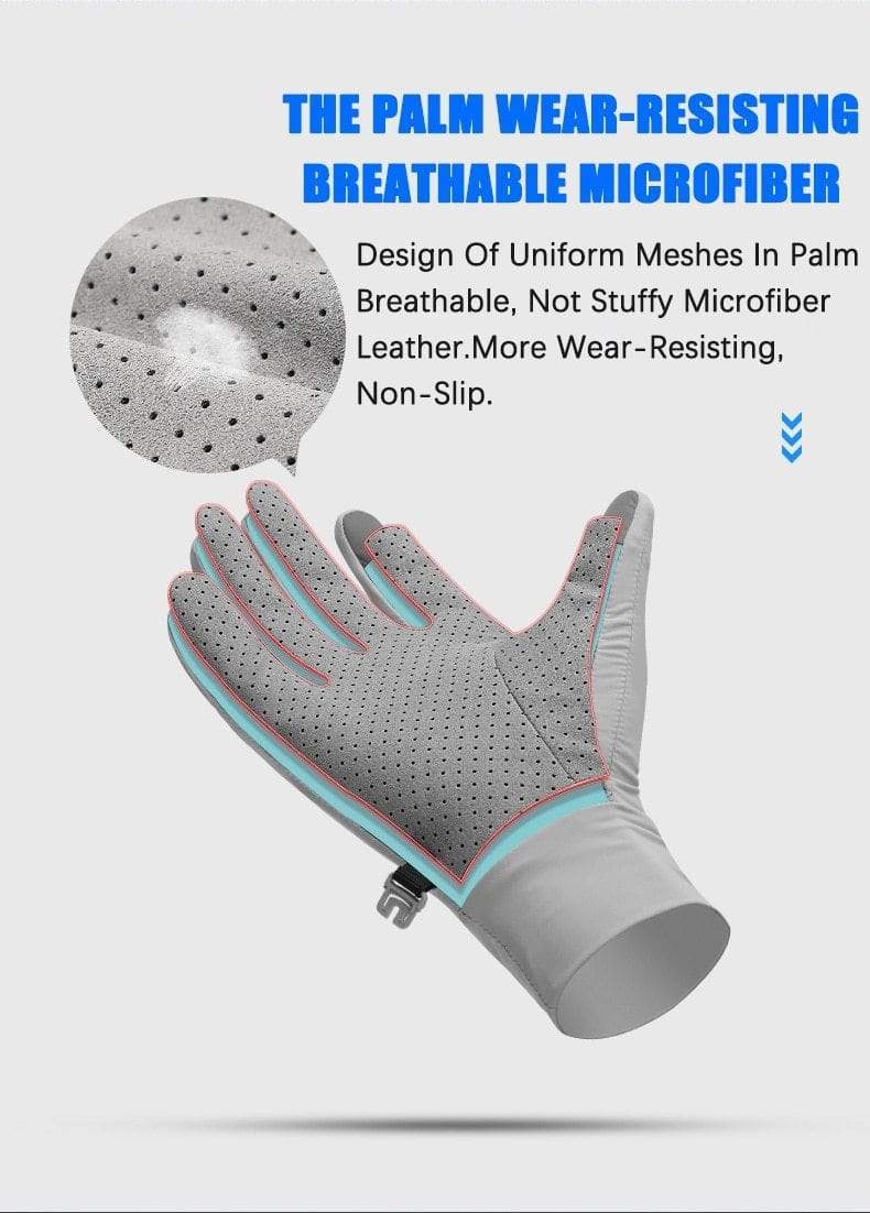 Planet Gates Silk Light Gloves Summer Thin Men Sports Cycling Running Fitness Driving Outdoors Fishing Women Non-Slip Touch Screen Gloves