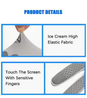 Planet Gates Silk Light Gloves Summer Thin Men Sports Cycling Running Fitness Driving Outdoors Fishing Women Non-Slip Touch Screen Gloves