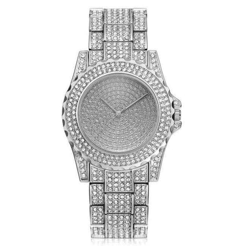 Planet Gates Silver 1 Lvpai Top Brand Silver Luxury Women Dress Watch Rhinestone Ceramic Crystal Quartz Watches Magic Women Wrist Watch Female LP033