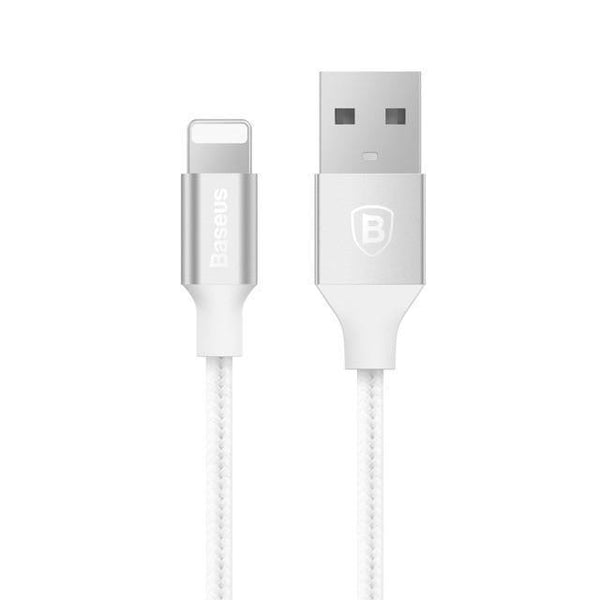 Planet Gates Silver / 100cm Baseus USB Cable For iPhone X 8 5 5s 6s 6 7 Mobile Phone 2A Fast Charging Cable Data Sync Charger Cable Wire For IOS 8 9 10 11