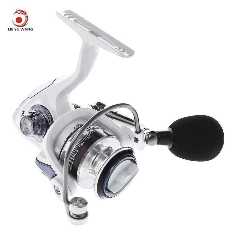 Planet Gates Silver / 13 / 1000 Series LIEYUWANG 13 + 1BB 5.1:1 Spinning Fishing Reel with Exchangeable Handle Automatic folding for Casting Line