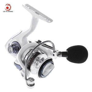 Planet Gates Silver / 13 / 1000 Series LIEYUWANG 13 + 1BB 5.1:1 Spinning Fishing Reel with Exchangeable Handle Automatic folding for Casting Line