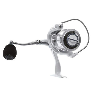 Planet Gates Silver / 13 / 1000 Series LIEYUWANG 13 + 1BB 5.1:1 Spinning Fishing Reel with Exchangeable Handle Automatic folding for Casting Line