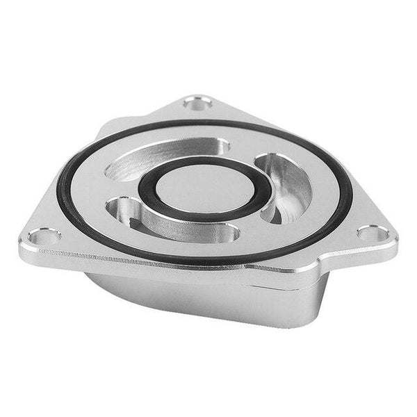 Planet Gates Silver 2.0t Blow Off Valve Adapter Flange Replavement For Greddy RS FV Hyundai Genesis Coupe
