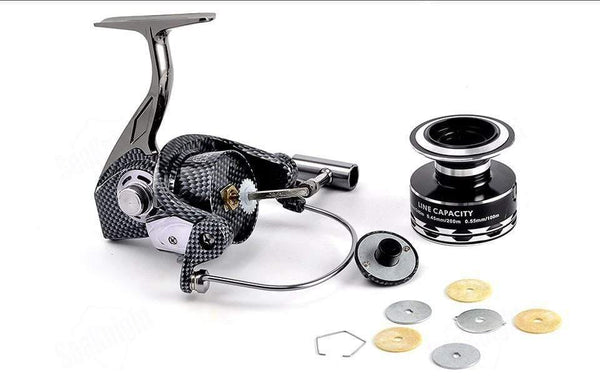 Planet Gates Silver / 2000 Series Antifreeze Metal Reel New Arrival  Winter fishing reel Spinning Reels full metal 12+1 Ball Bearings Fishing Gear