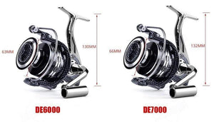 Planet Gates Silver / 2000 Series Antifreeze Metal Reel New Arrival  Winter fishing reel Spinning Reels full metal 12+1 Ball Bearings Fishing Gear