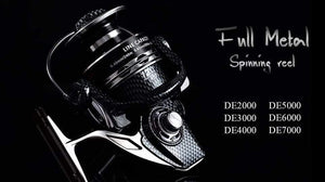 Planet Gates Silver / 2000 Series Antifreeze Metal Reel New Arrival  Winter fishing reel Spinning Reels full metal 12+1 Ball Bearings Fishing Gear