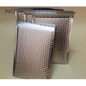 Planet Gates Silver / 20x25cm 30pcs Aluminized Bubble Mailers Padded Envelopes Packaging Shipping Bags Kraft Bubble Mailing Envelope Bags Business supplies