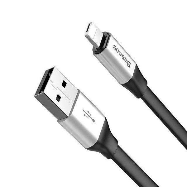 Planet Gates Silver / 23cm Baseus Reversible Micro USB Cable For iPhone X 8 7 6 6s 5 s Android For Samsung HTC LG Fast Data Sync Charger Mobile Phone Cable