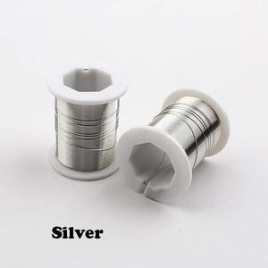 Planet Gates Silver / 26ga dia x 27m long 1pc 0.3mm 28ga 0.4mm 26ga 0.5mm 24ga Silver Gold Copper Wire Jewelry Making Soft Beading Wrapping Wire Thread Tarnish Resistant