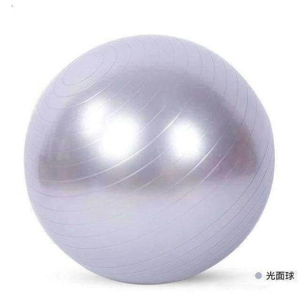 Planet Gates Silver 35cm Yoga Ball Exercise Gymnastic Fitness Pilates ball Balance Exercise Gym Fit Yoga Core Ball Indoor Fitness Training Yoga Ball