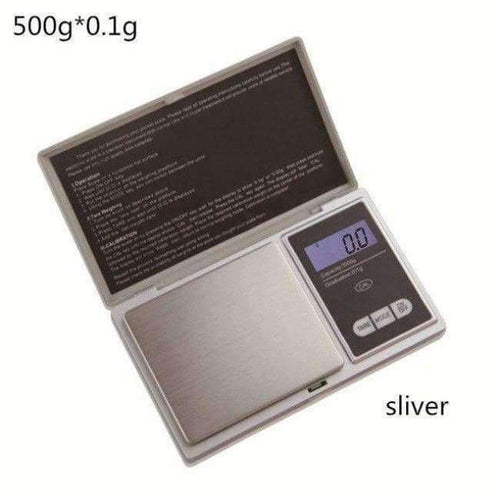 Planet Gates silver 500g x 0.1g Mini Precision Digital Scales for Gold Bijoux Silver Diamond Jewelry Pocket Kitchen Weight Food Electronic Scales