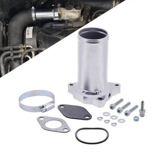 Planet Gates Silver 57 mm 2.25 inch EGR valve replacement egr delete kits for VW 1.9 TDI 130/160 BHP Diesel EGR delete kit