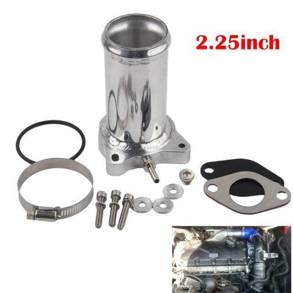 Planet Gates silver 57MM EGR Valve Replacement Pipe suit for audi seat VW 1.9 TDI 130/160 BHP 2.25inch Diesel egr delete kits