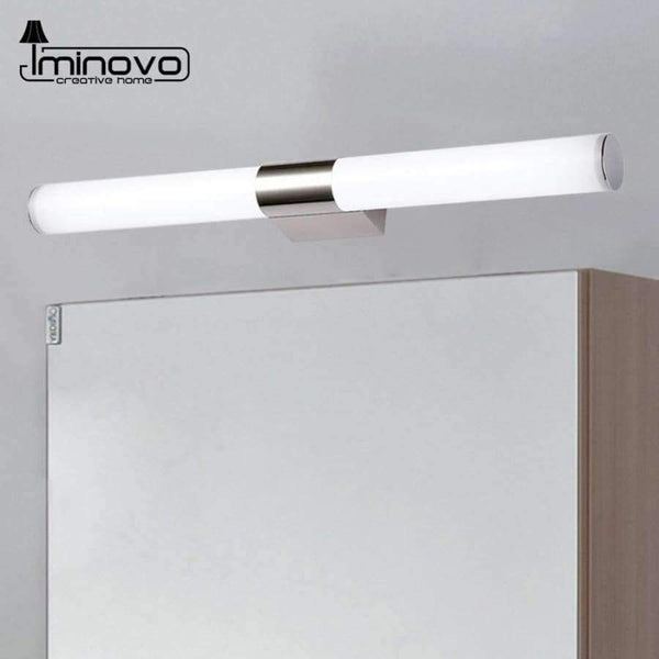 Planet Gates Silver 5W 25CM / Cold White LED Wall Lamp Mirror Light Telescopic Waterproof Bathroom 6W 44CM 8W 55CM Indoor Lighting Fixture Decor Makeup Dresser 220V