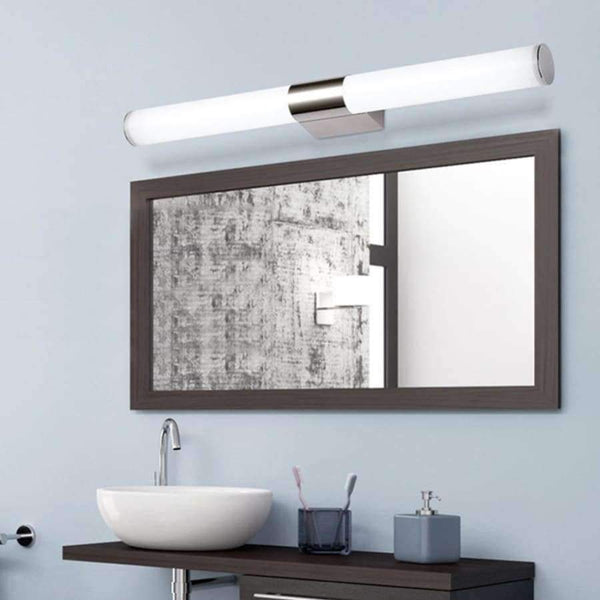 Planet Gates Silver 5W 25CM / Cold White LED Wall Lamp Mirror Light Telescopic Waterproof Bathroom 6W 44CM 8W 55CM Indoor Lighting Fixture Decor Makeup Dresser 220V