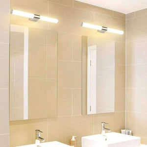 Planet Gates Silver 5W 25CM / Cold White LED Wall Lamp Mirror Light Telescopic Waterproof Bathroom 6W 44CM 8W 55CM Indoor Lighting Fixture Decor Makeup Dresser 220V