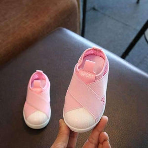 Planet Gates Silver / 6.5 Fashion breathable mesh children sneakers canvas slip on cool kids shoes casual baby girls boys shoes