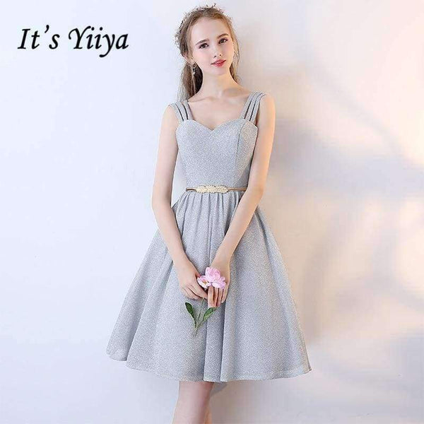 Planet Gates silver / 6 / China Sleeveless Sweetheart Beautiful Lace Up Fashion Designer Luxury Cocktail Gowns Sashes Cocktail Dress LX236