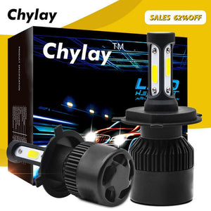 Planet Gates Silver / 881 889 880 H27 2Pcs H7 LED H4 H11 H1 Car Headlight Bulbs H3 H8 HB4 HB3 9006 9005 H27 881 Led Fog Light 72W 8000LM 6500K White car accessories