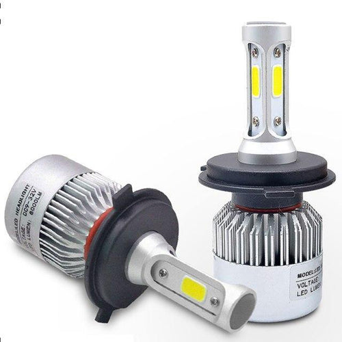 Planet Gates Silver / 881 889 880 H27 2Pcs H7 LED H4 H11 H1 Car Headlight Bulbs H3 H8 HB4 HB3 9006 9005 H27 881 Led Fog Light 72W 8000LM 6500K White car accessories