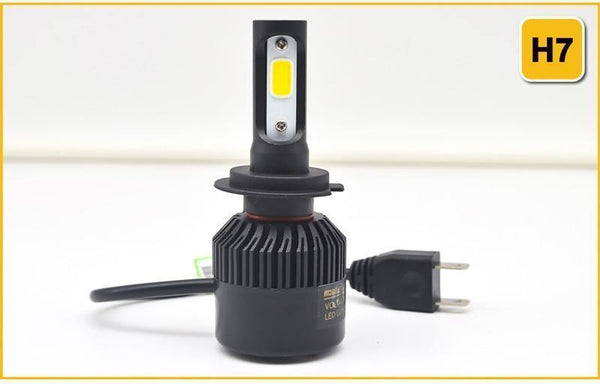 Planet Gates Silver / 881 889 880 H27 2Pcs H7 LED H4 H11 H1 Car Headlight Bulbs H3 H8 HB4 HB3 9006 9005 H27 881 Led Fog Light 72W 8000LM 6500K White car accessories