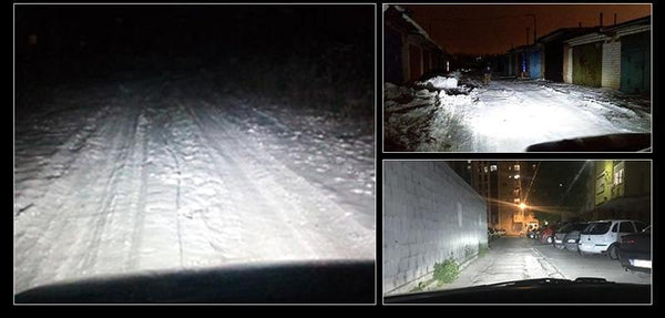 2Pcs H7 LED H4 H11 H1 Car Headlight Bulbs H3 H8 HB4 HB3 9006 9005 H27 881 Led Fog Light 72W 8000LM 6500K White car accessories - Planet Gates