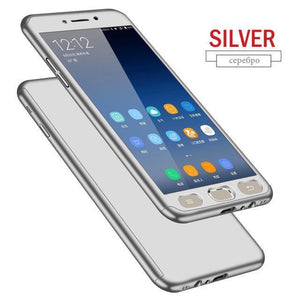 Planet Gates Silver / A8 2018 ZNP 360 Full Protection Cover Case For Samsung Galaxy J4 J6 Plus 2018 With Glass Phone Case For Samsung J8 A7 A8 Plus 2018 Case
