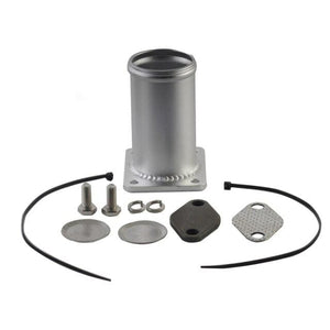 Planet Gates silver ALUMINUM EGR REMOVAL KIT / EGR DELETE KIT BLANKING BYPASS  FOR BMW E46 318d 320d 330d 330xd 320cd 318td 320td