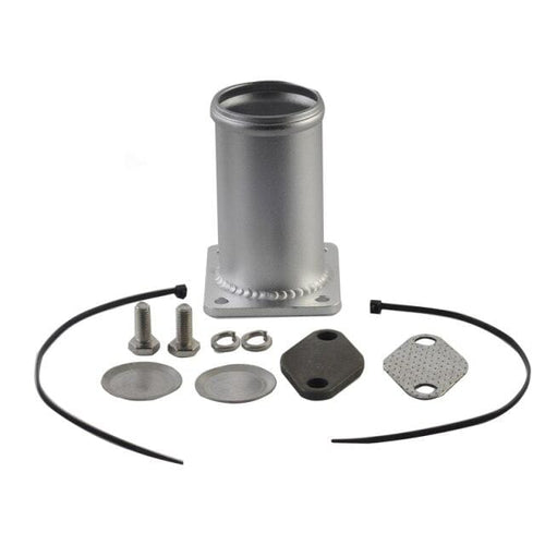 Planet Gates silver ALUMINUM EGR REMOVAL KIT / EGR DELETE KIT BLANKING BYPASS  FOR BMW E46 318d 320d 330d 330xd 320cd 318td 320td