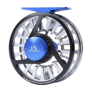 Planet Gates SILVER and BLACK REE / 1500 Series Fly Fishing Reel 3/4/5/6/7/8WT CNC Machined Aluminium Micro Adjusting Drag Fly Reel