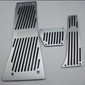 Auto Parts For BMW X5 X6 E70 E71 AT Aluminum Accelerator Brake Foot Rest Automatic Pedal Pad Cover Modified Styling Sticker