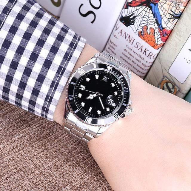 Planet Gates Steel Male 30m Role Sports Gifts For Couple Men's women's ladies wrist watch lovers clock bracelet Rolexable relogio masculino