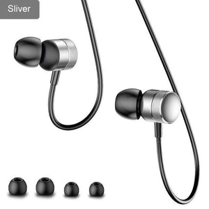 Planet Gates Silver Baseus H04 Wired Earphone For Phone Stereo Headset Jack 3.5mm In-Ear Earphone With Mic Earbuds Earpiece Fone De Ouvido kulakl k