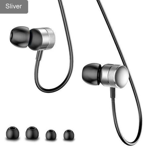 Planet Gates Silver Baseus H04 Wired Earphone For Phone Stereo Headset Jack 3.5mm In-Ear Earphone With Mic Earbuds Earpiece Fone De Ouvido kulakl k