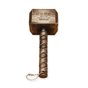 Silver Beer Bottle Openers Multifunction Hammer Of Thor Shaped Beer Bottle Opener With Long Handle Bottler Opener Beer