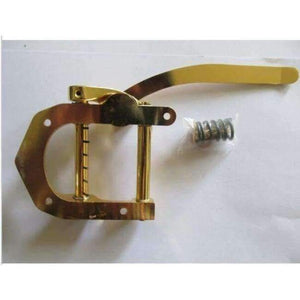 Planet Gates Silver Bigsby  musical instrument electric jazz guitar bridge tremolo system tailpiece