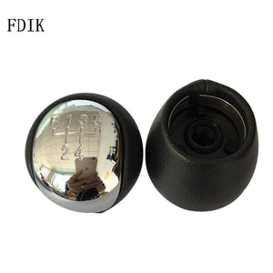 Planet Gates Silver Black Cap 5 Speed Gear Stick Knobs Lever Handle for Hyundai 2008-2012 Elantra 2009-2013 Forte Cerato Auto Parts