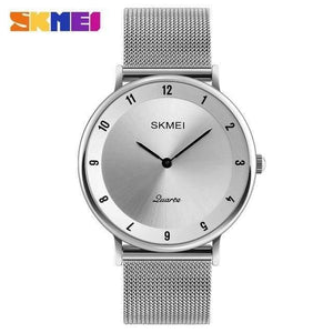 Planet Gates silver black Mens Watches Top Brand Luxury Men's Quartz Watch Fashion Ultra Thin Watches For Men Male Clock Relogio Masculino