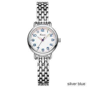 Planet Gates silver blue Women quartz watches dress analog watches fashion bracelet watches gold alloy case wristwatch hot girl's gift clock