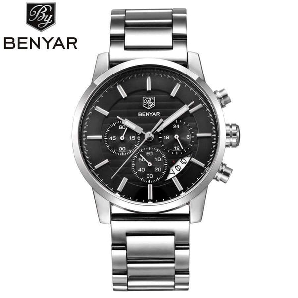 Planet Gates silver brown / China Men Watches Full Steel Sports Wrist watch Men's Army Military Watch Man Quartz Clock Relogio Masculino